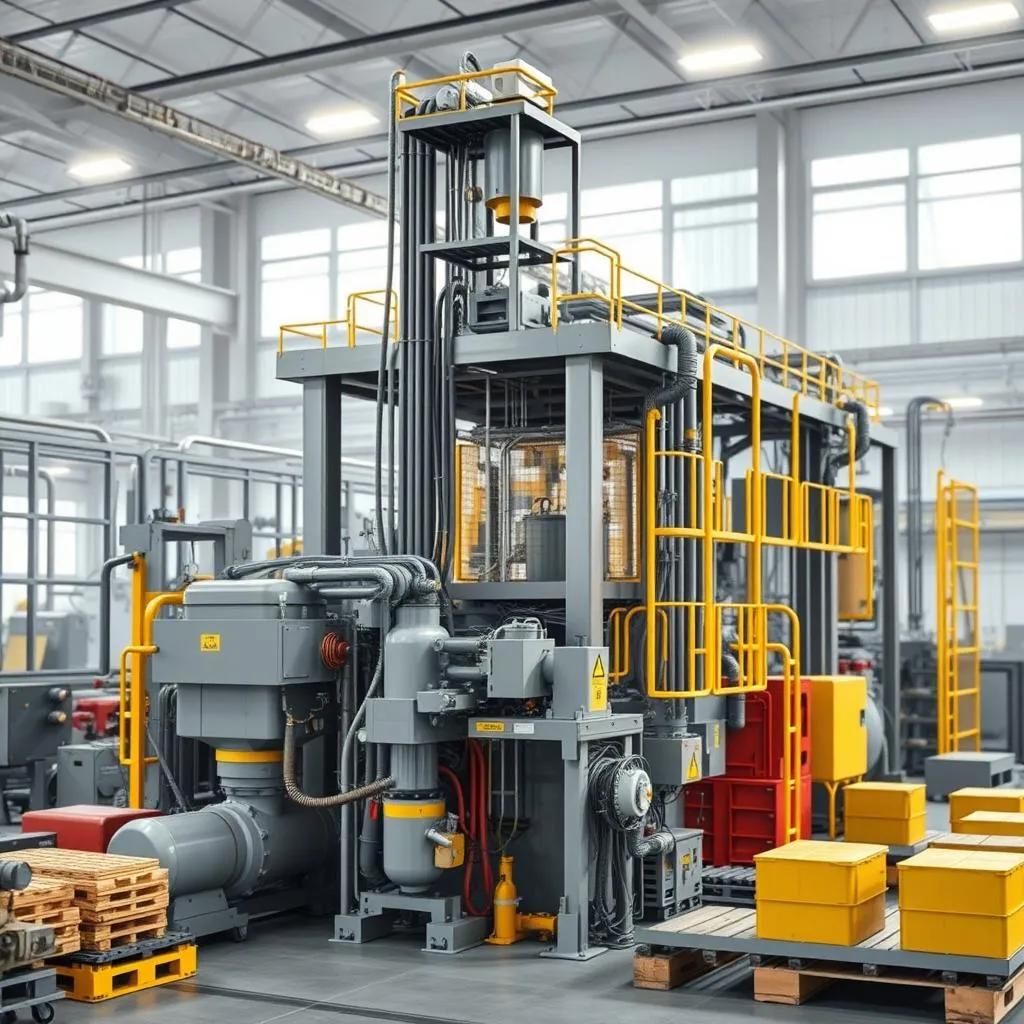 Anlage mit komplexer Versorung