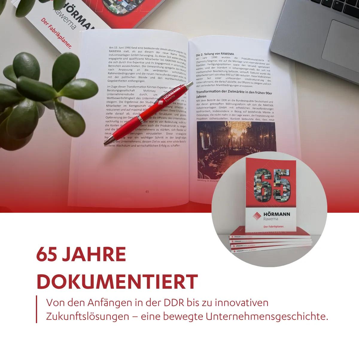 HÖRMANN Rawema: 65 Jahre bewegte Geschichte