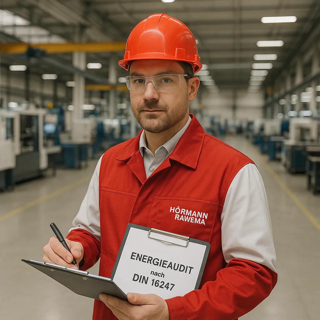 Werker beim Audit
