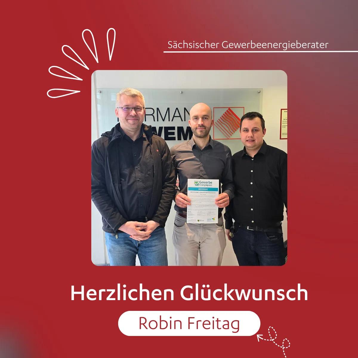 Hörmann Rawema wird Sächsischer Gewerbeenergieberater