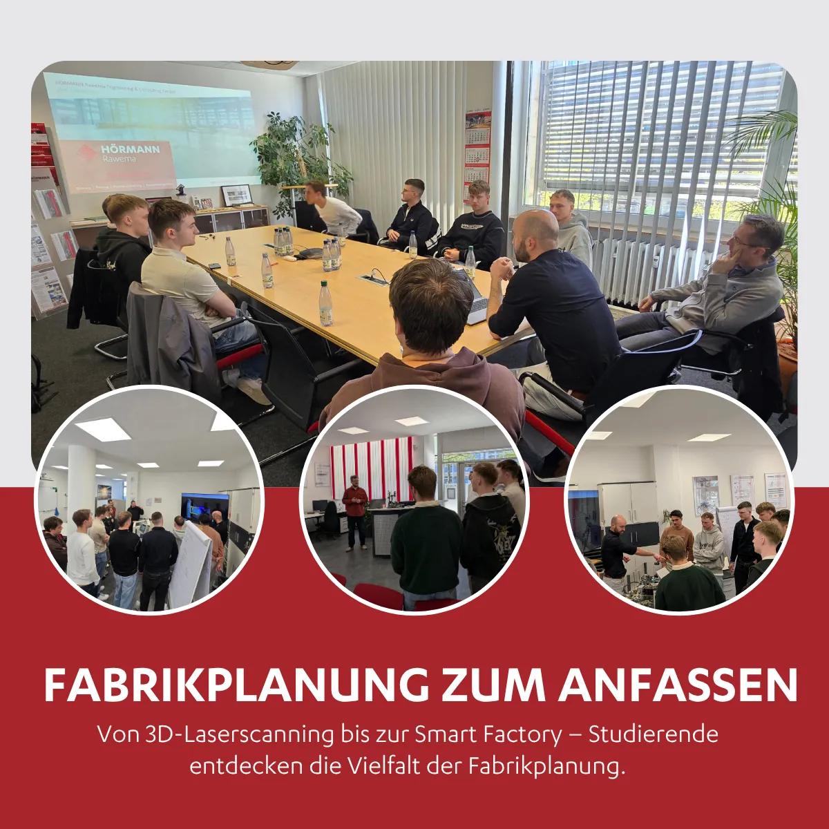 Fabrikplanung zum Anfassen – Studierende der WHZ zu Besuch bei HÖRMANN Rawema 🏭