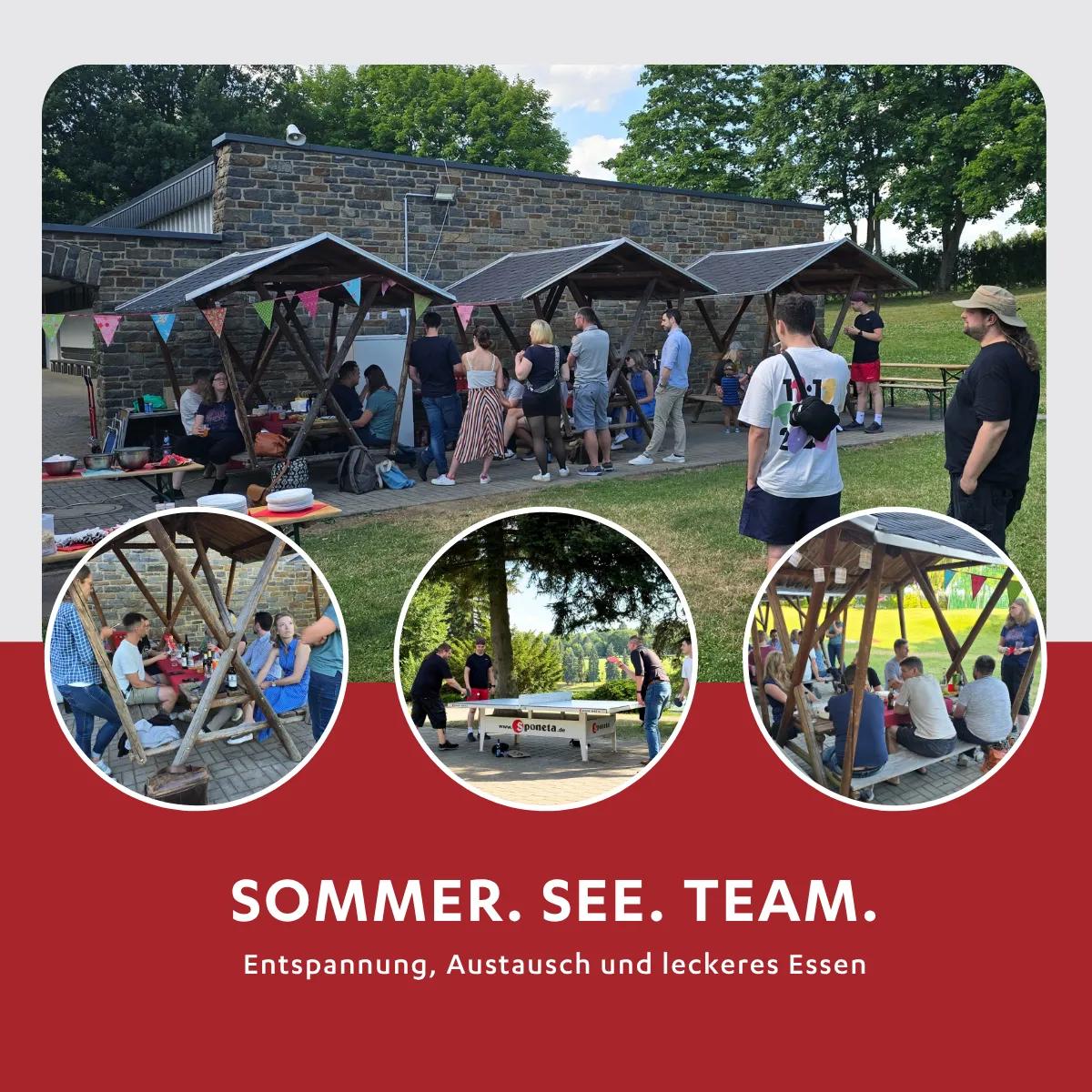 Gemeinsam draußen: Sommerfest bei Hörmann Rawema