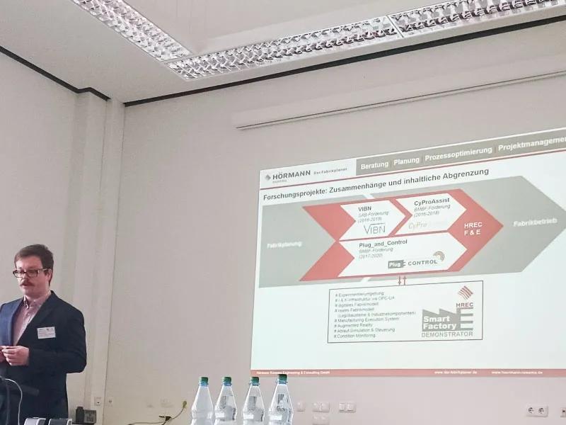 Smart Factory Demonstrator bei TBI2017