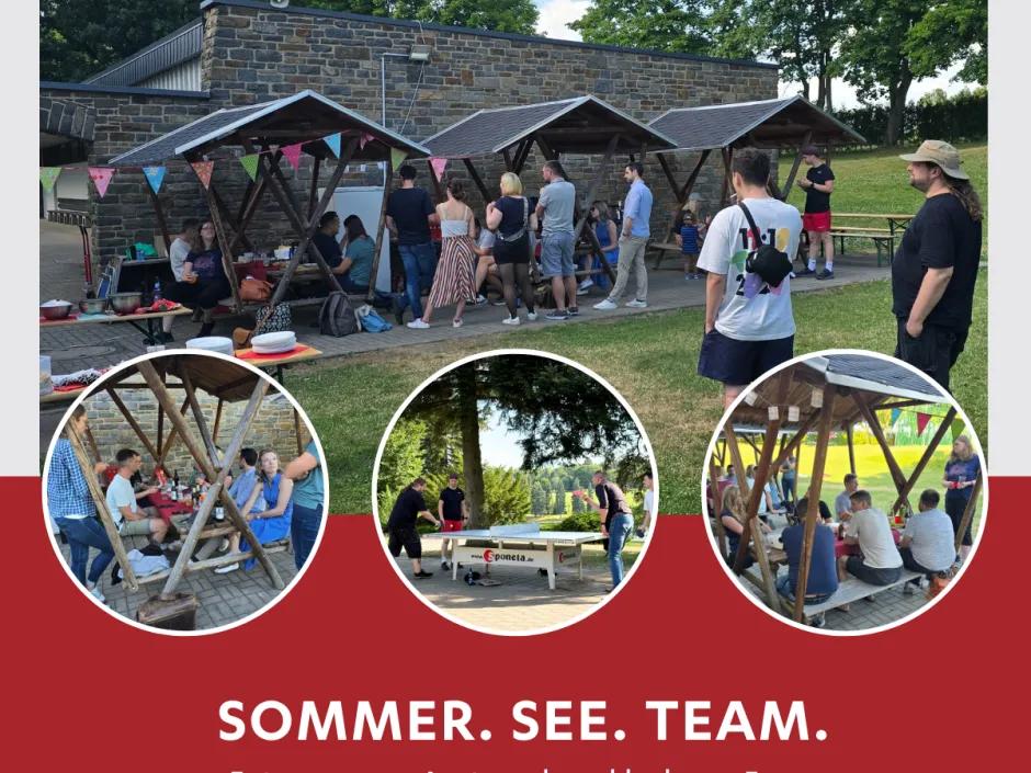 Gemeinsam draußen: Sommerfest bei Hörmann Rawema