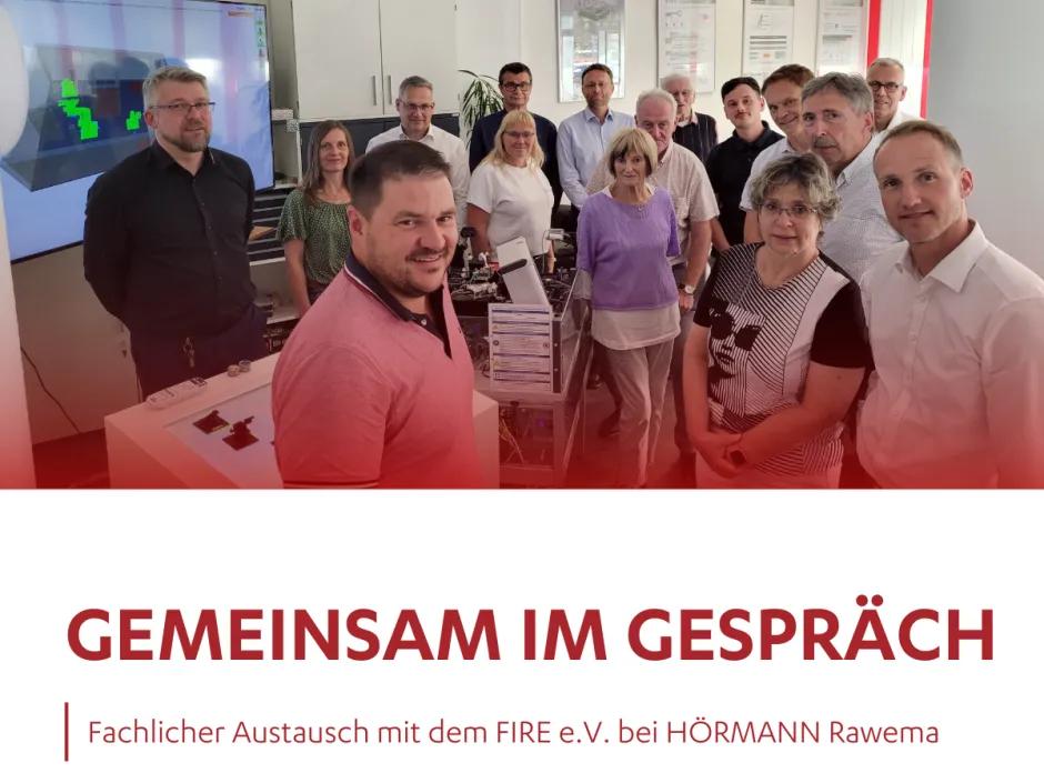 Hörmann Rawema: Recycling im Fokus – Austausch mit FIRE e.V.