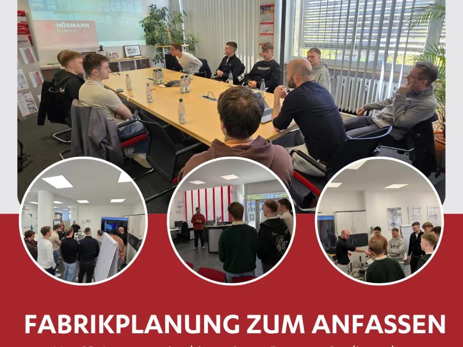 Fabrikplanung zum Anfassen – Studierende der WHZ zu Besuch bei HÖRMANN Rawema 🏭